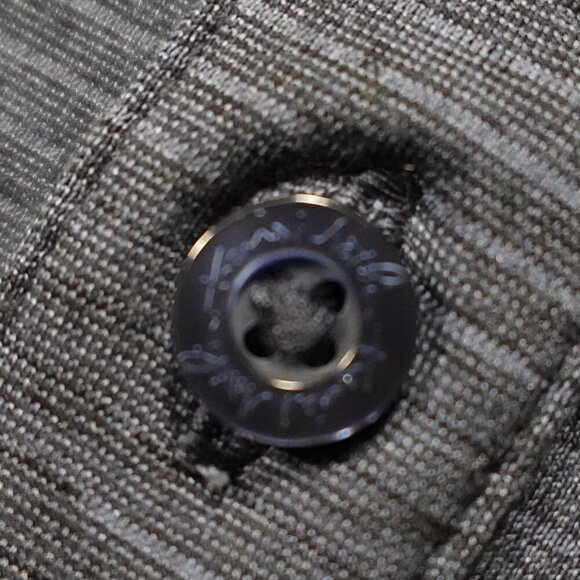 Travis Mathew The Heater Polo men's XXL vintage indigo/black - Picture 8 of 12